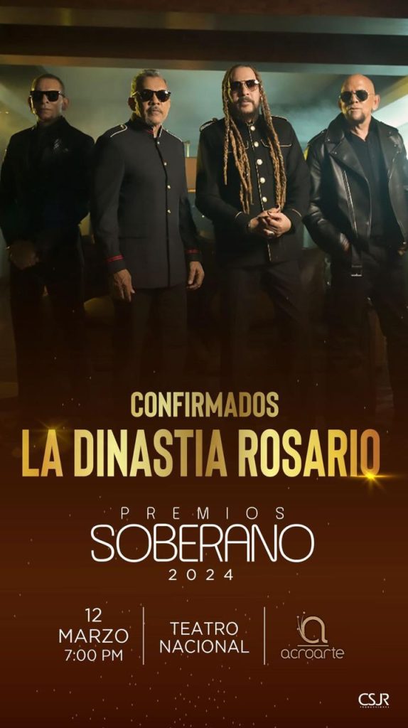 Premios Soberano vibrará con éxitos de La Dinastía Rosario