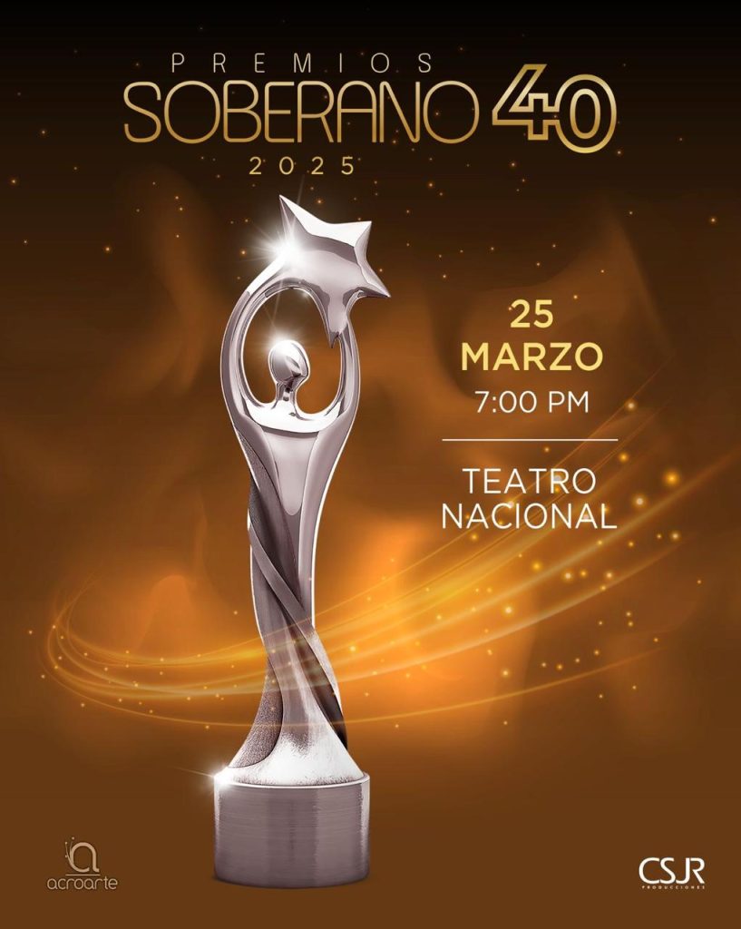 Acroarte celebrará en marzo 40 años de Premios Soberano 2025